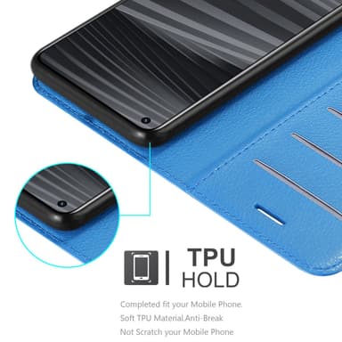 Realme GT 2 / GT Neo 2 Plånboksfodral Skal (Blå)