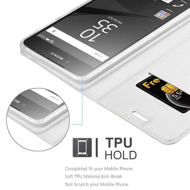 Sony Xperia Z5 PREMIUM Fodral Skal Case (Silver)