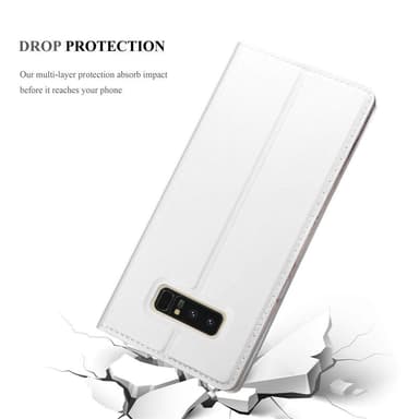 Samsung Galaxy NOTE 8 Fodral Skal Case (Silver)