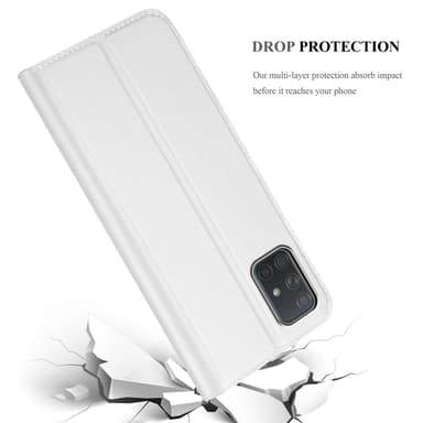 Samsung Galaxy A71 5G Fodral Skal Case (Silver)