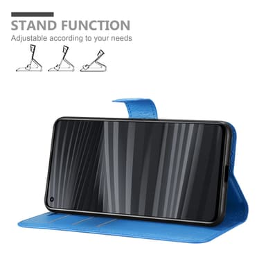 Realme GT 2 / GT Neo 2 Plånboksfodral Skal (Blå)