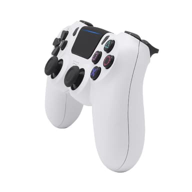 Trådlös handkontroll till PS4 Vit/Svart Vit