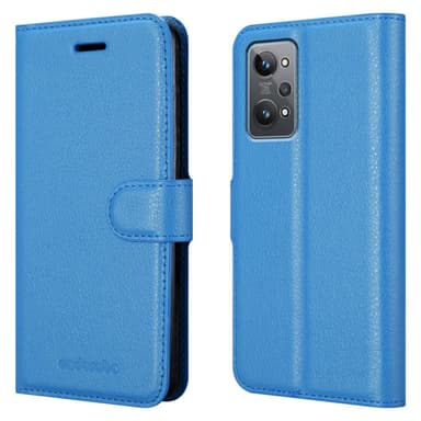 Realme GT 2 / GT Neo 2 Plånboksfodral Skal (Blå)