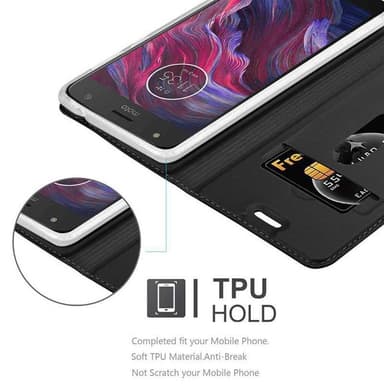 Motorola MOTO X4 Fodral Skal Case (Svart)