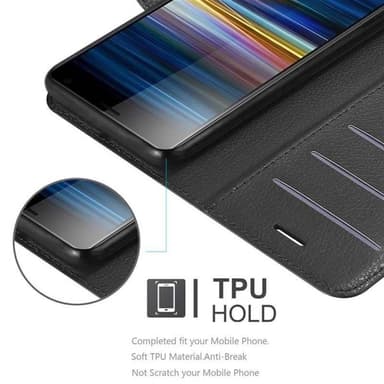 Sony Xperia L3 Plånboksfodral Skal (Svart)