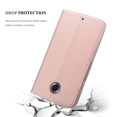 Motorola Google NEXUS 6 Fodral Skal Case (Rosa)