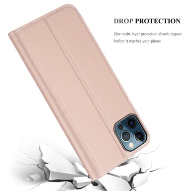 iPhone 12 PRO MAX Fodral Skal Case (Rosa)