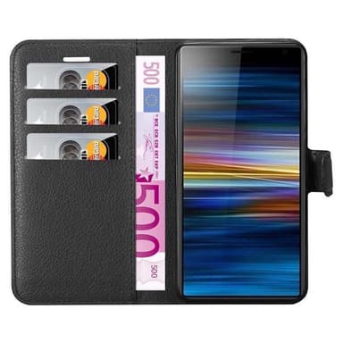 Sony Xperia L3 Plånboksfodral Skal (Svart)