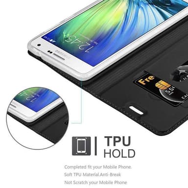 Samsung Galaxy A7 2015 Fodral Skal Case (Svart)