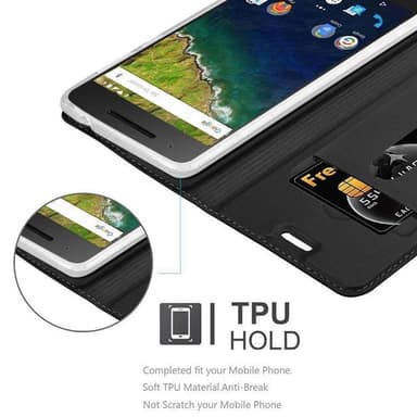 Huawei Google NEXUS 6P Fodral Skal Case (Svart)