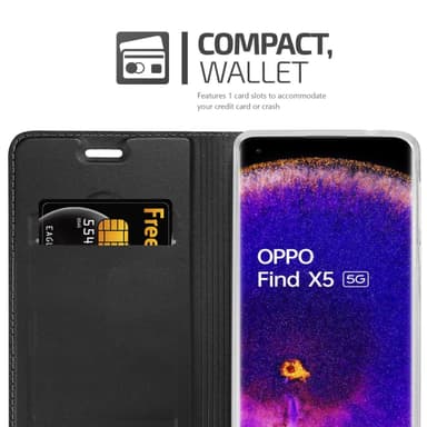 Oppo FIND X5 Fodral Skal Case (Svart)