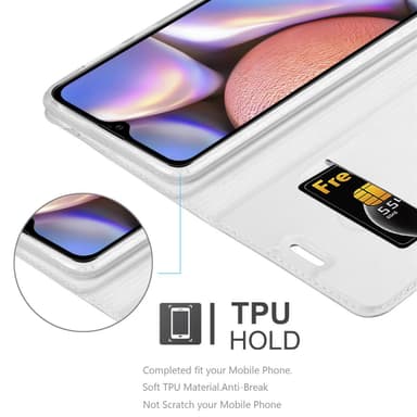 Samsung Galaxy A10s / M01s Fodral Skal Case (Silver)