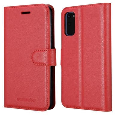 Samsung Galaxy S20 Plånboksfodral Skal (Röd)