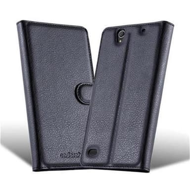 Sony Xperia C4 Plånboksfodral Skal (Svart)