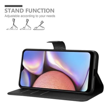 Samsung Galaxy A10s / M01s Plånboksfodral Skal (Svart)