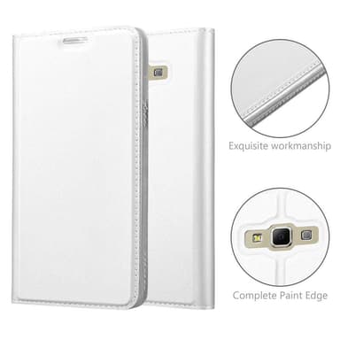 Samsung Galaxy A7 2015 Fodral Skal Case (Silver)