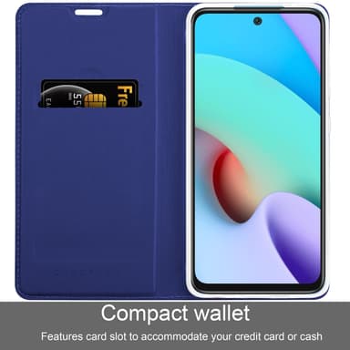 Xiaomi RedMi 10 Fodral Skal Case (Blå)