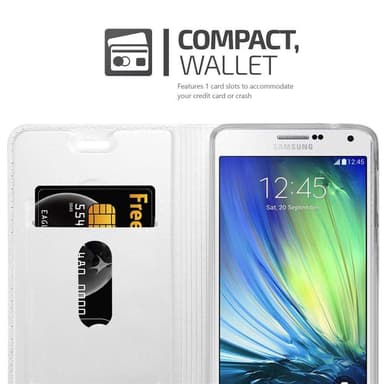 Samsung Galaxy A7 2015 Fodral Skal Case (Silver)