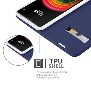 LG X POWER Fodral Skal Case (Blå)