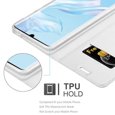 Huawei P30 PRO Fodral Skal Case (Silver)