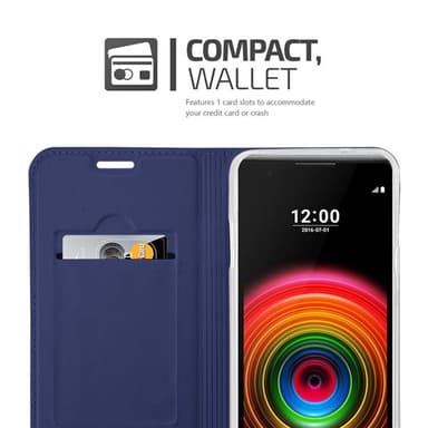 LG X POWER Fodral Skal Case (Blå)