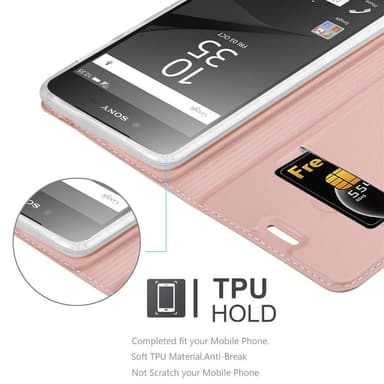 Sony Xperia Z5 PREMIUM Fodral Skal Case (Rosa)