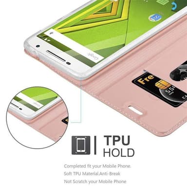 Motorola MOTO X PLAY Fodral Skal Case (Rosa)