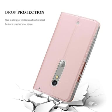 Motorola MOTO X PLAY Fodral Skal Case (Rosa)