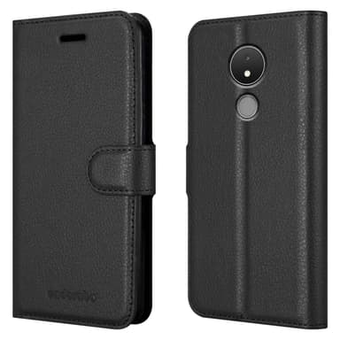 Nokia C21 Plånboksfodral Skal (Svart)