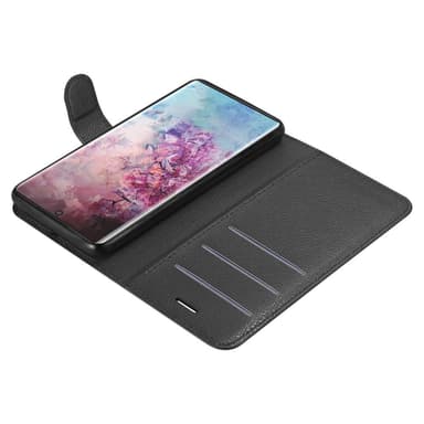 Samsung Galaxy NOTE 10 PLUS Plånboksfodral Skal (Svart)