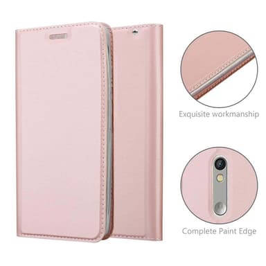 Motorola MOTO X PLAY Fodral Skal Case (Rosa)