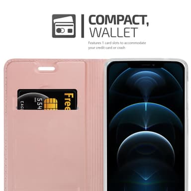 iPhone 12 / 12 PRO Fodral Skal Case (Rosa)
