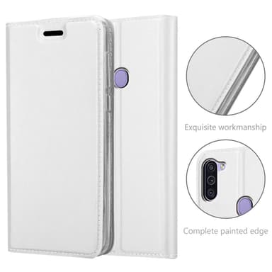 Samsung Galaxy A11 / M11 Fodral Skal Case (Silver)