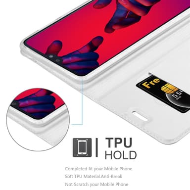 Huawei P20 PRO / P20 PLUS Fodral Skal Case (Silver)