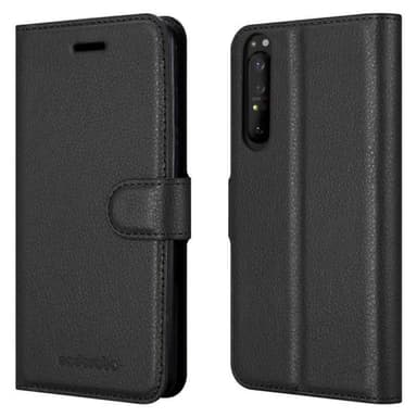 Sony Xperia 1 II Plånboksfodral Skal (Svart)