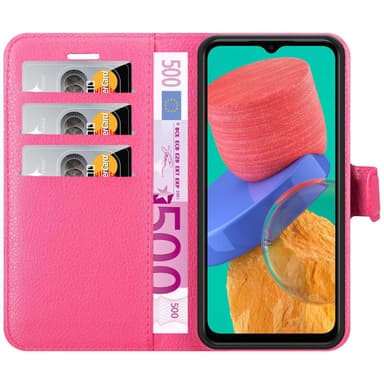 Samsung Galaxy M33 5G Plånboksfodral Skal (Rosa)