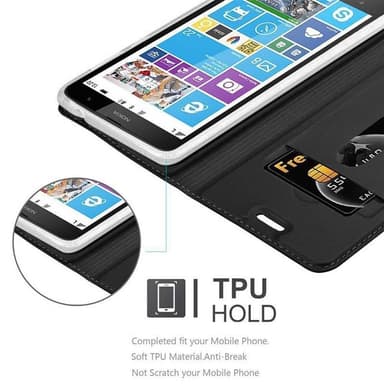 Nokia Lumia 1320 Fodral Skal Case (Svart)