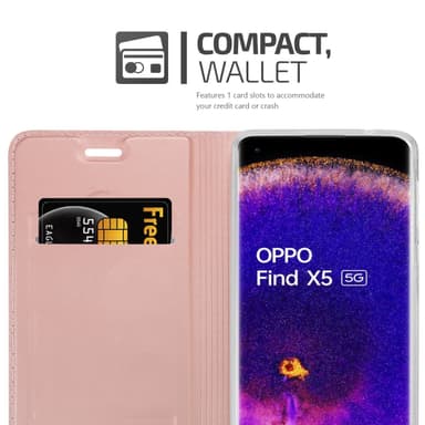 Oppo FIND X5 Fodral Skal Case (Rosa)