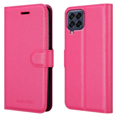 Samsung Galaxy M33 5G Plånboksfodral Skal (Rosa)