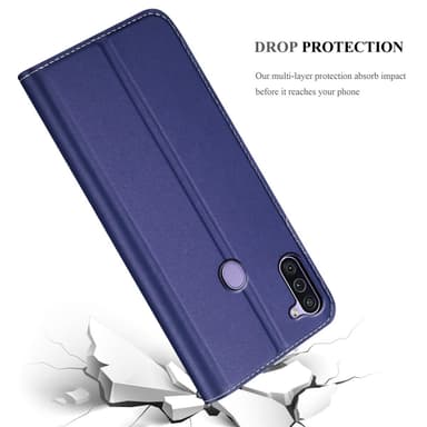 Samsung Galaxy A11 / M11 Fodral Skal Case (Blå)