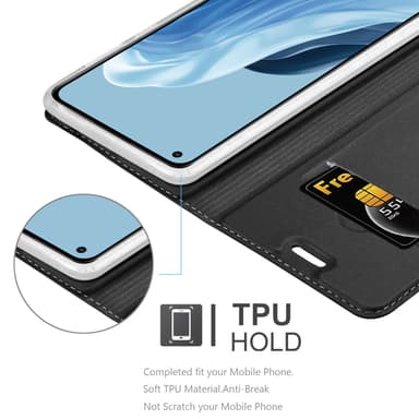Realme 7 5G Fodral Skal Case (Svart)
