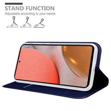 Samsung Galaxy A72 4G / 5G Fodral Skal Case (Blå)