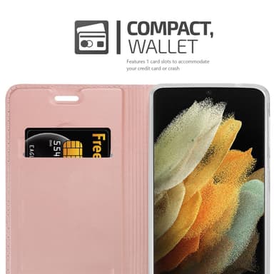 Samsung Galaxy S21 ULTRA Fodral Skal Case (Rosa)