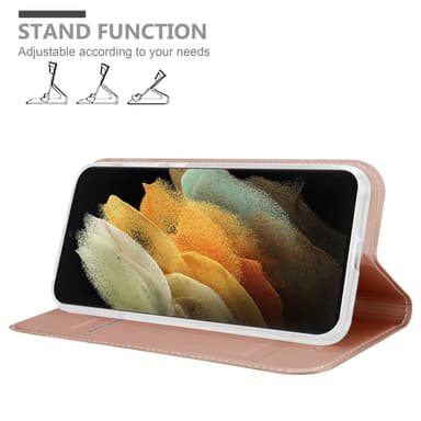 Samsung Galaxy S21 ULTRA Fodral Skal Case (Rosa)