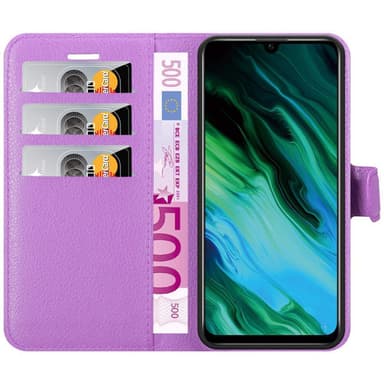 Honor 20e Plånboksfodral Skal (Lila)