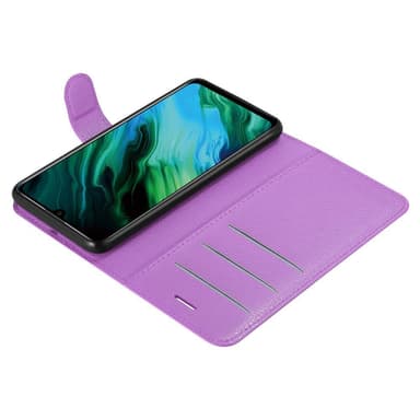 Honor 20e Plånboksfodral Skal (Lila)