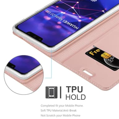 Huawei MATE 20 LITE Fodral Skal Case (Rosa)
