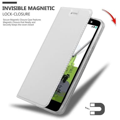 LG STYLUS 2 Fodral Skal Case (Silver)