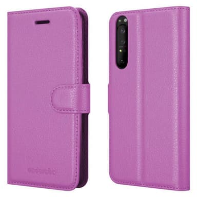 Sony Xperia 1 II Plånboksfodral Skal (Lila)