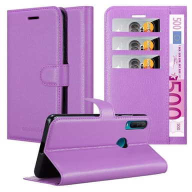 Alcatel 1S 2020 Plånboksfodral Skal (Lila)